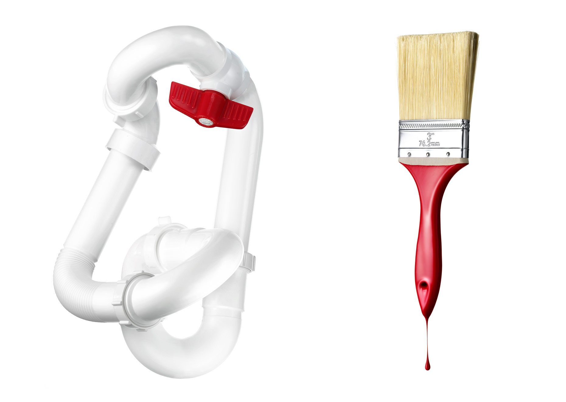 Red-Paint-Brush-white-Tubes